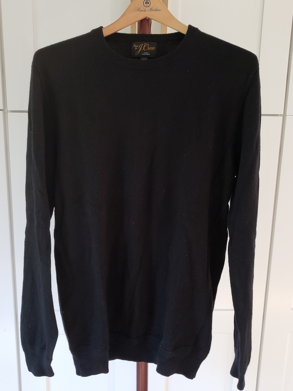 J. Crew Black Crewneck Sweater